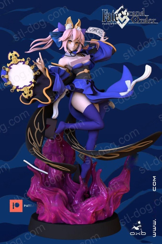 Fate/Grand Order  玉藻前 (Tamamo) 3D打印图纸